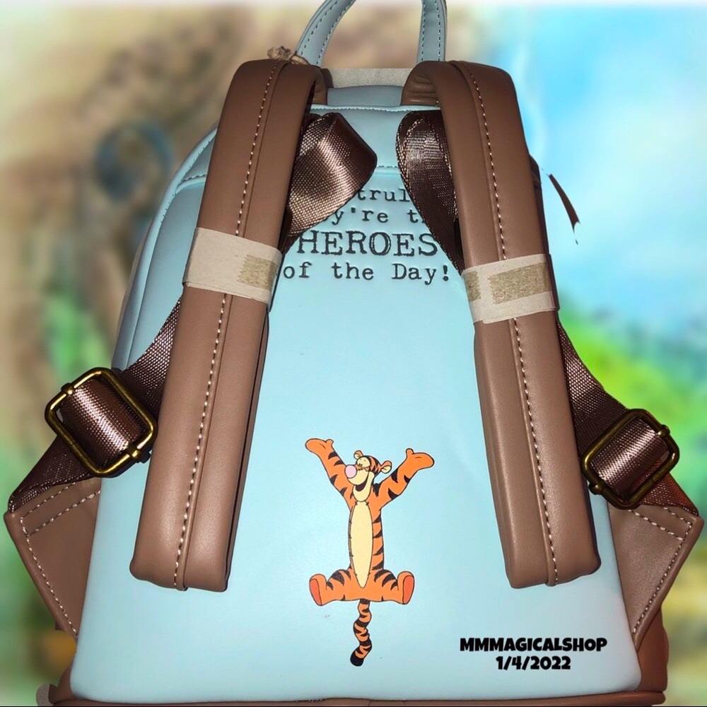 Winnie The Pooh 95th Anniversary Celebration Toss Backpack & Parade Zip Wallet - Picture 4 of 9